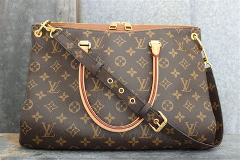 louis vuitton pallas fake|Louis Vuitton monogram pallas.